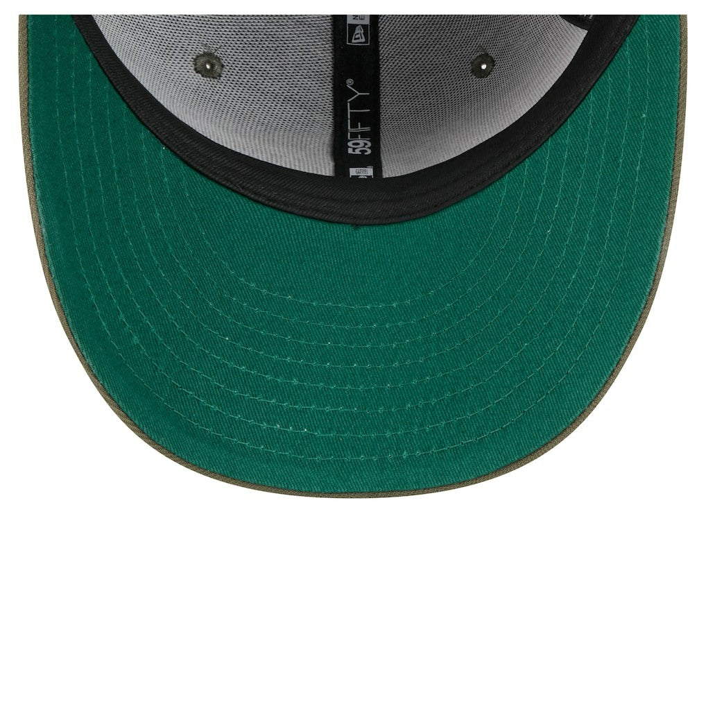 Philadelphia 76ers Tonal Florals 59FIFTY Fitted Hat Olive