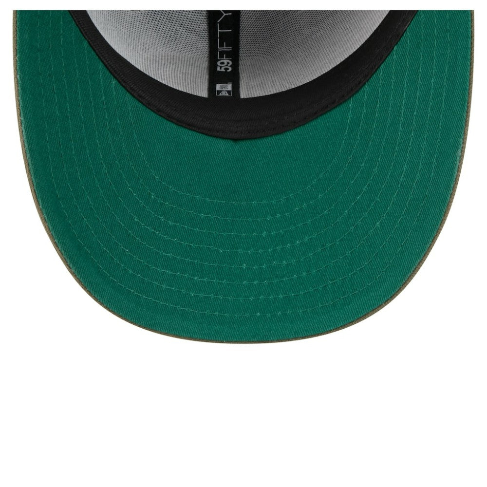NHL Boston Bruins New Era Tonal Florals 59FIFTY Fitted Hat - Olive