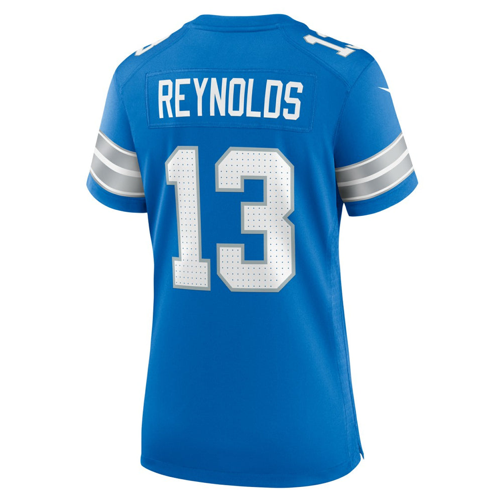 Craig Reynolds Detroit Lions Women's Team Game Jersey Blue
