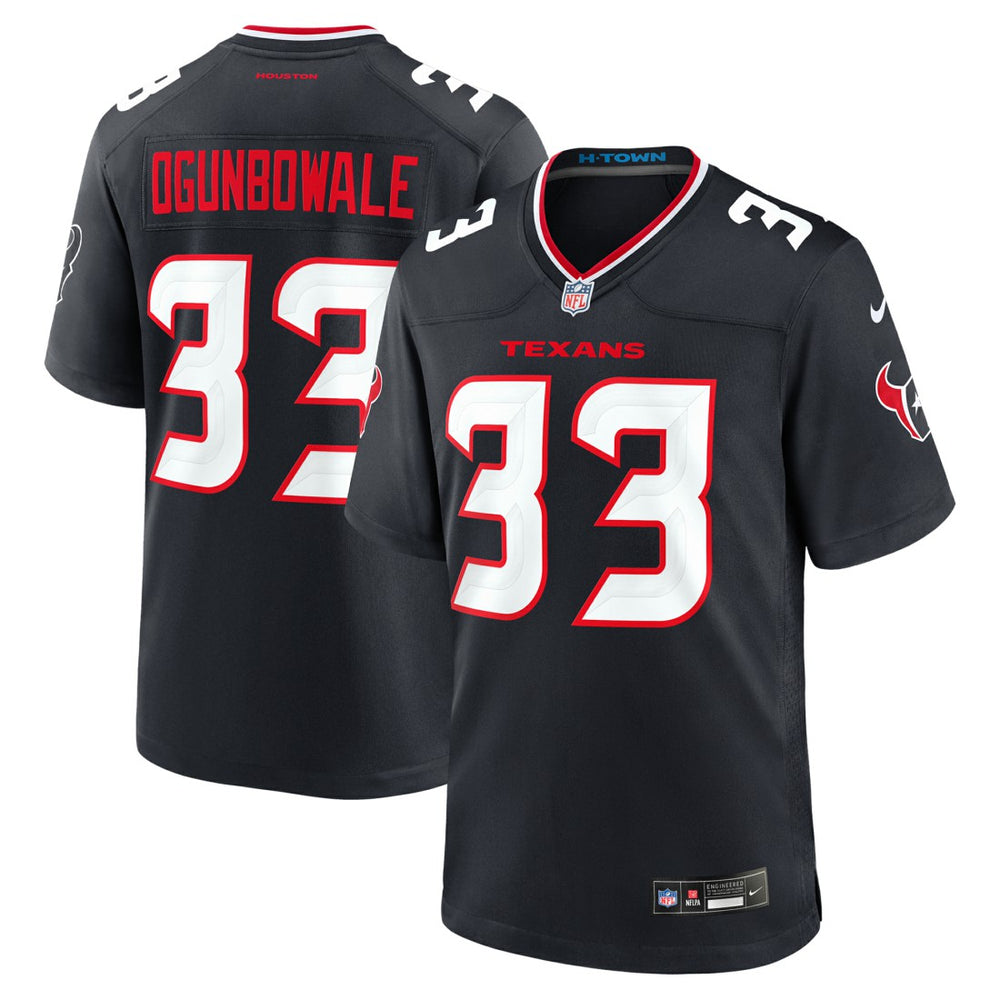 Dare Ogunbowale Houston Texans Team Game Jersey Navy
