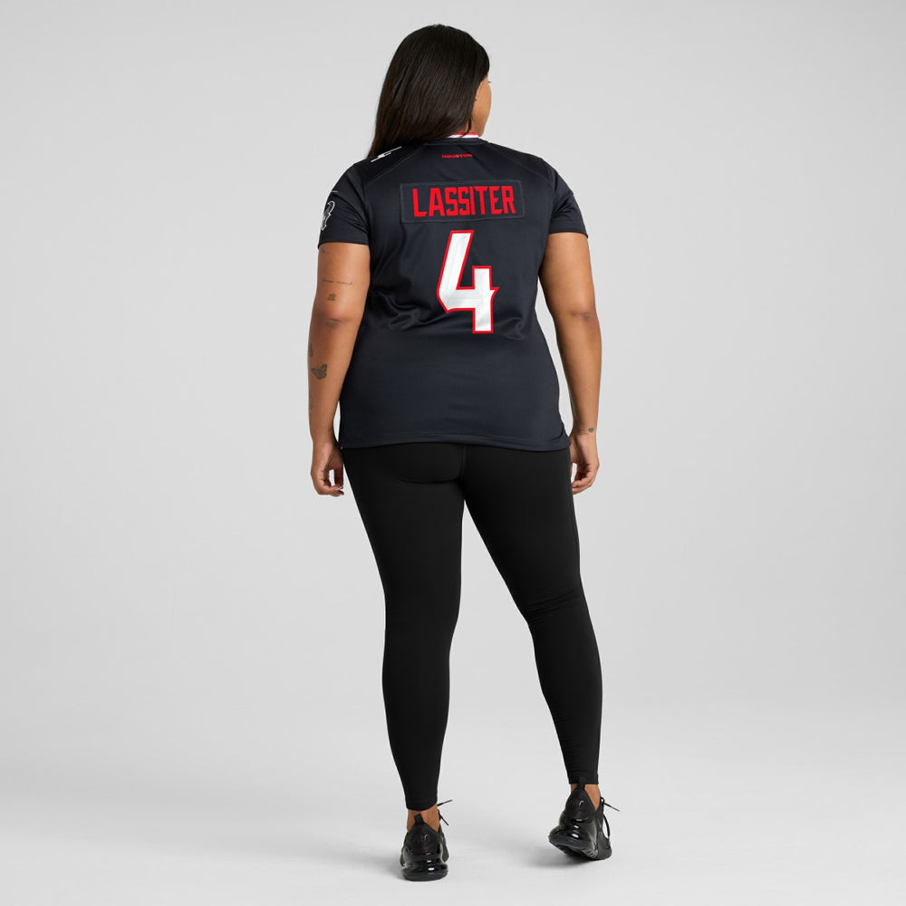 Kamari Lassiter Houston Texans Women's Team Game Jersey Navy