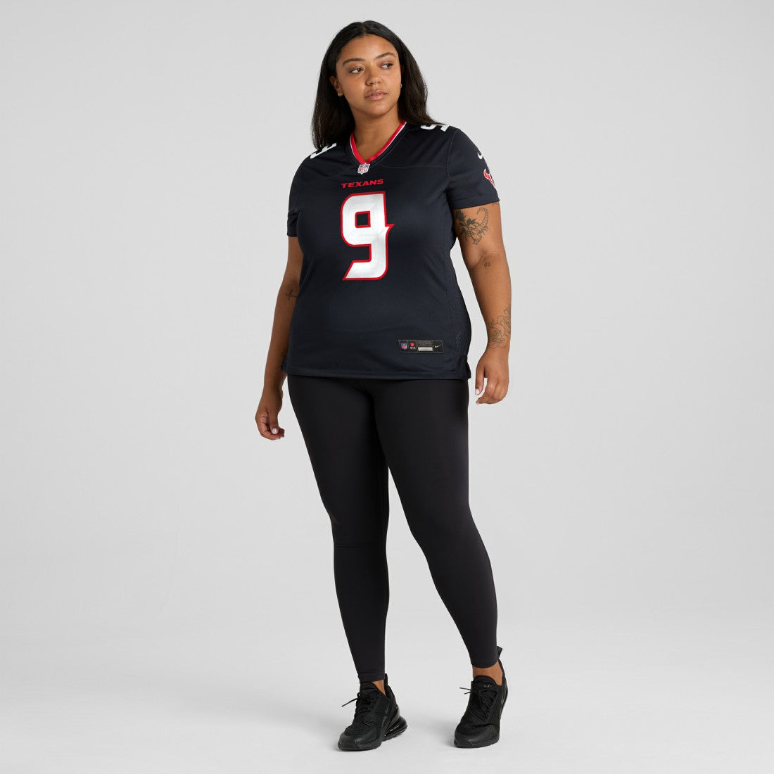 Brevin Jordan Houston Texans Women's Team Game Jersey Navy
