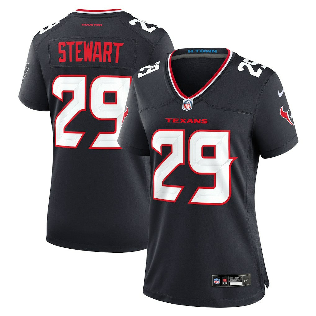 M.J. Stewart Houston Texans Women's Team Game Jersey Navy