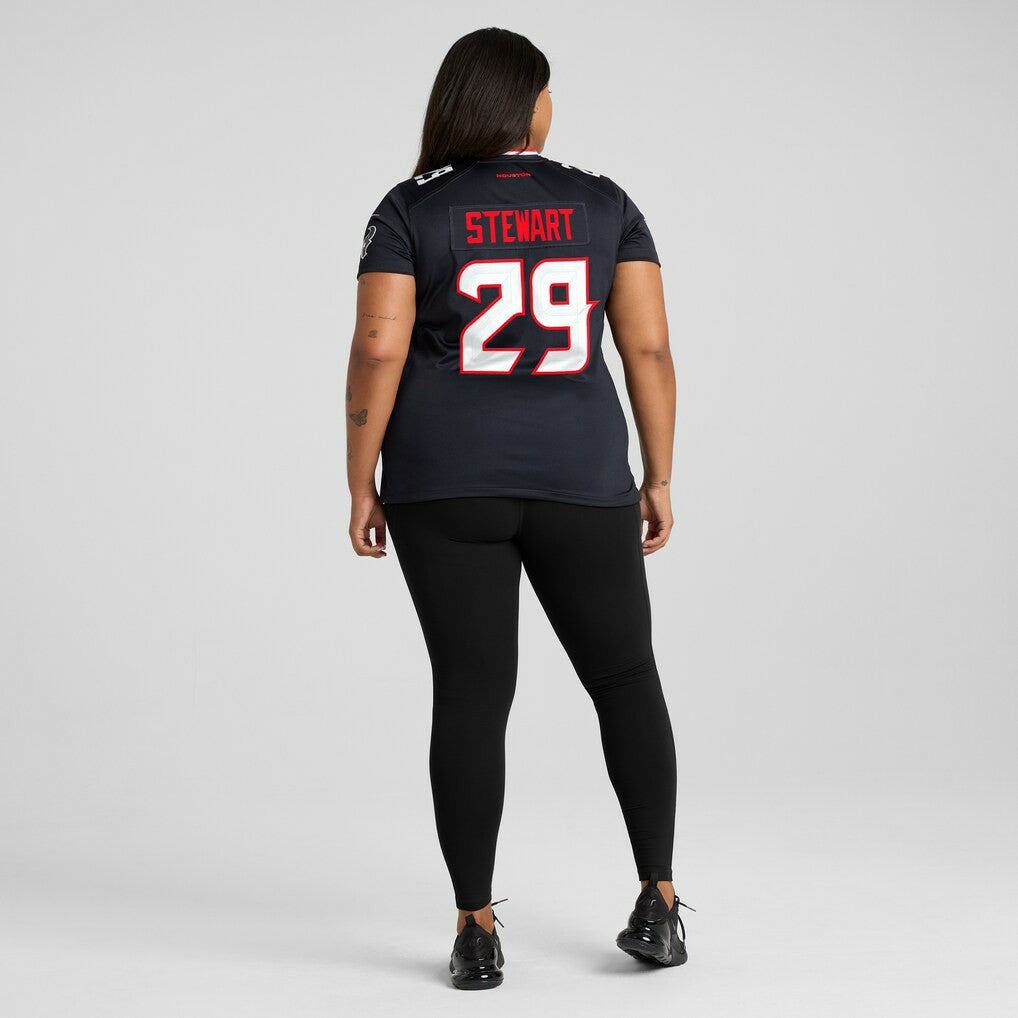M.J. Stewart Houston Texans Women's Team Game Jersey Navy