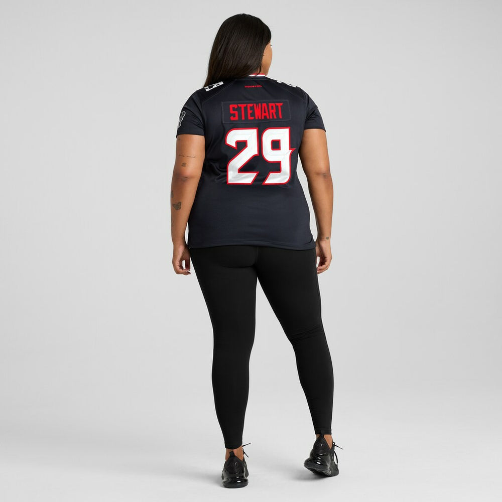 M.J. Stewart Houston Texans Women's Team Game Jersey Navy