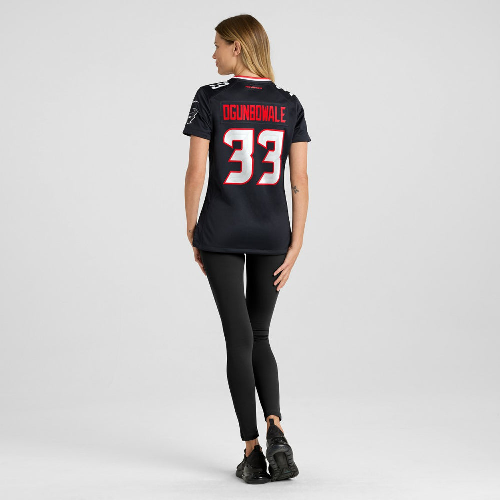 Dare Ogunbowale Houston Texans Women's Team Game Jersey Navy