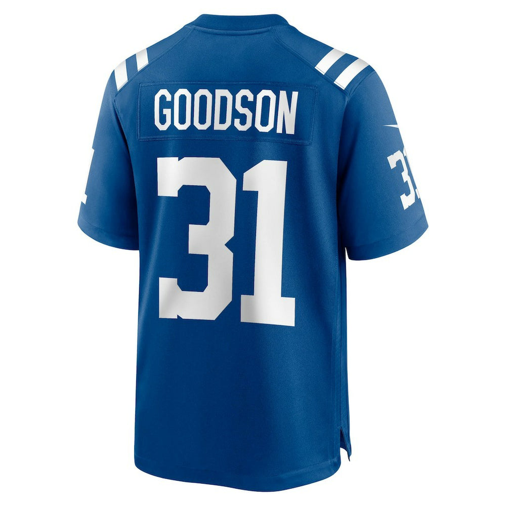 Tyler Goodson Indianapolis Colts Game Jersey Royal