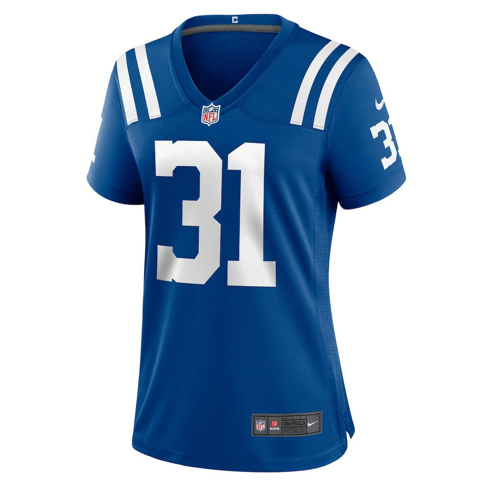 Tyler Goodson Indianapolis Colts Women's Game Jersey Royal