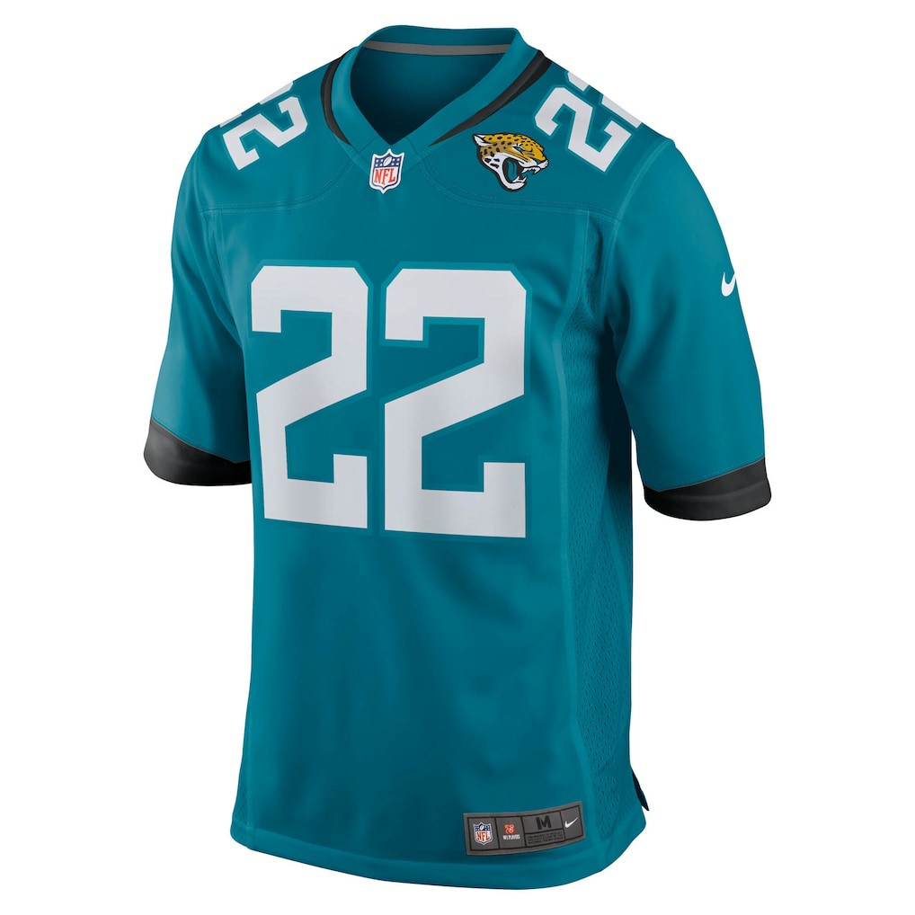 Jarrian Jones Jacksonville Jaguars Team Game Jersey Teal