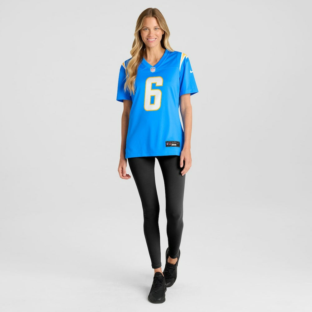 Denzel Perryman Los Angeles Chargers Women's Game Jersey Powder Blue