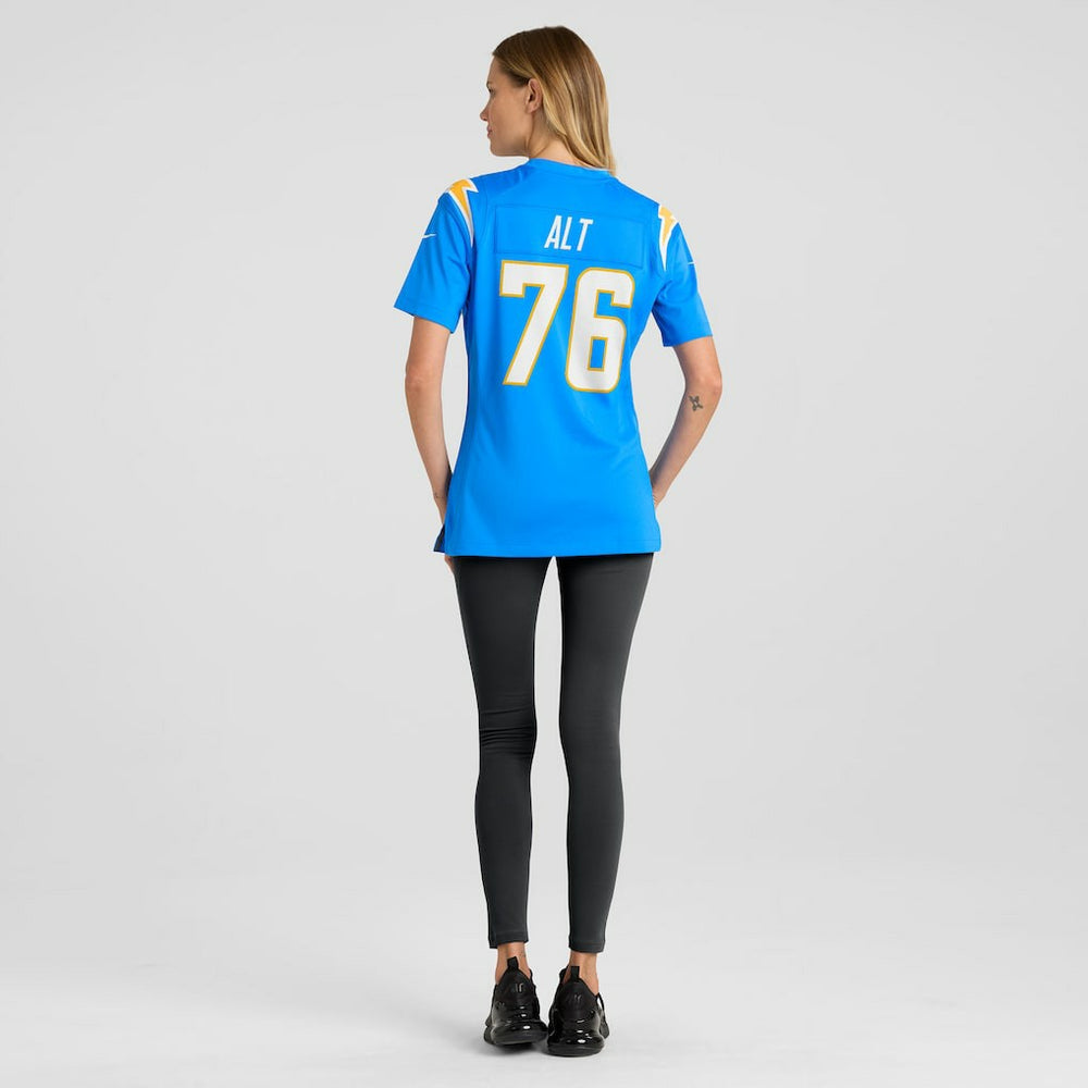 Joe Alt Los Angeles Chargers Women's Game Jersey Powder Blue