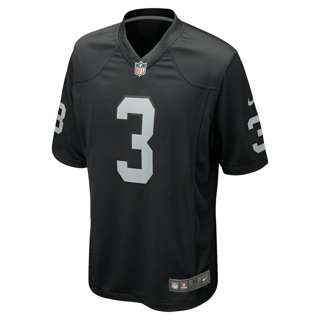 Zamir White Las Vegas Raiders Team Game Jersey Black