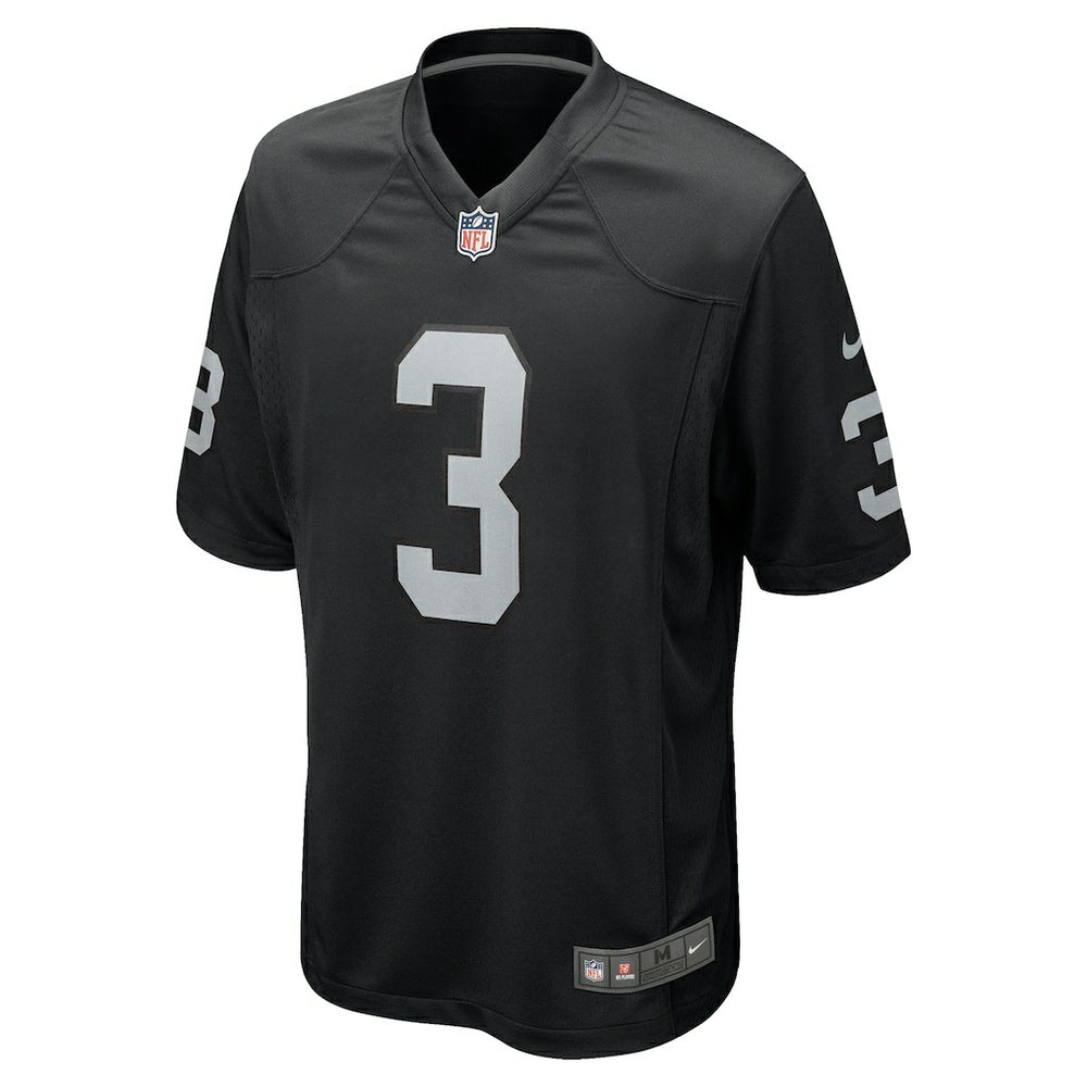 Zamir White Las Vegas Raiders Team Game Jersey Black