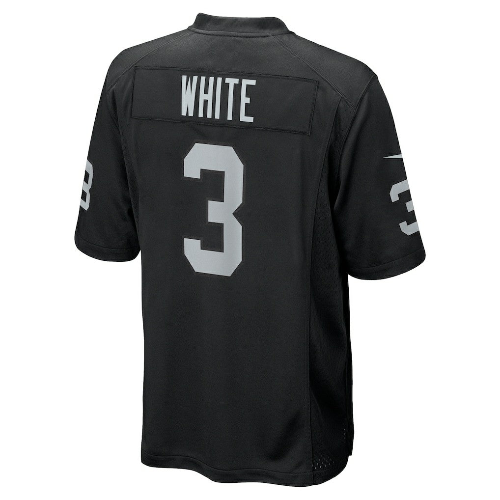 Zamir White Las Vegas Raiders Team Game Jersey Black