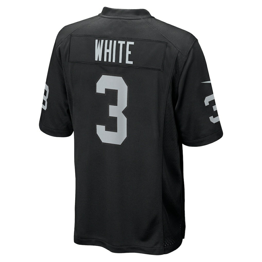 Zamir White Las Vegas Raiders Team Game Jersey Black