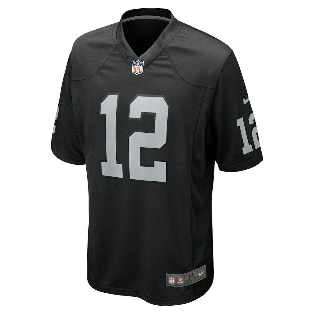 Aidan O'Connell Las Vegas Raiders Team Game Jersey Black