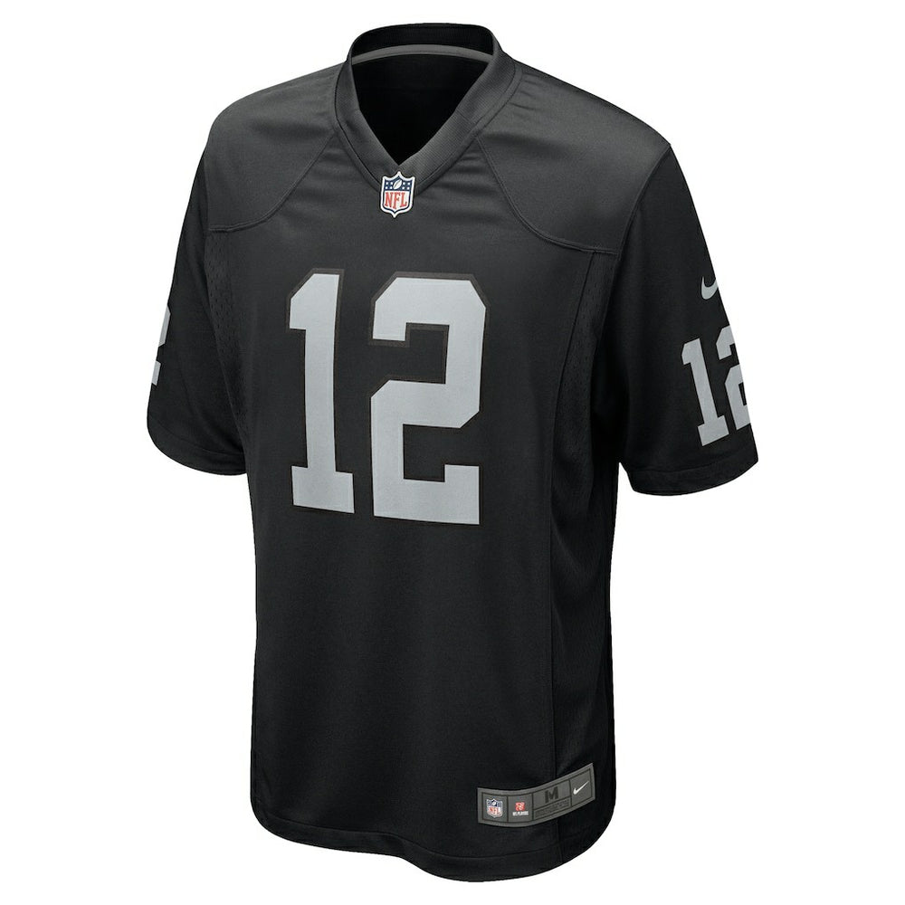 Aidan O'Connell Las Vegas Raiders Team Game Jersey Black
