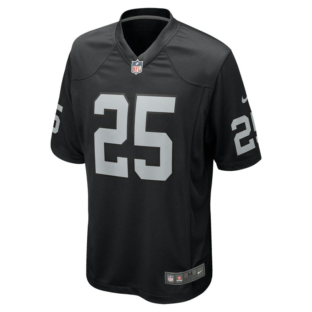 Decamerion Richardson Las Vegas Raiders Team Game Jersey Black