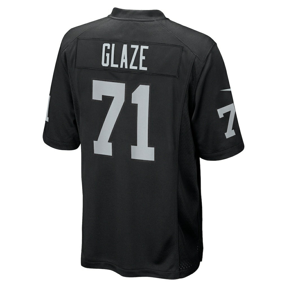 DJ Glaze Las Vegas Raiders Team Game Jersey Black