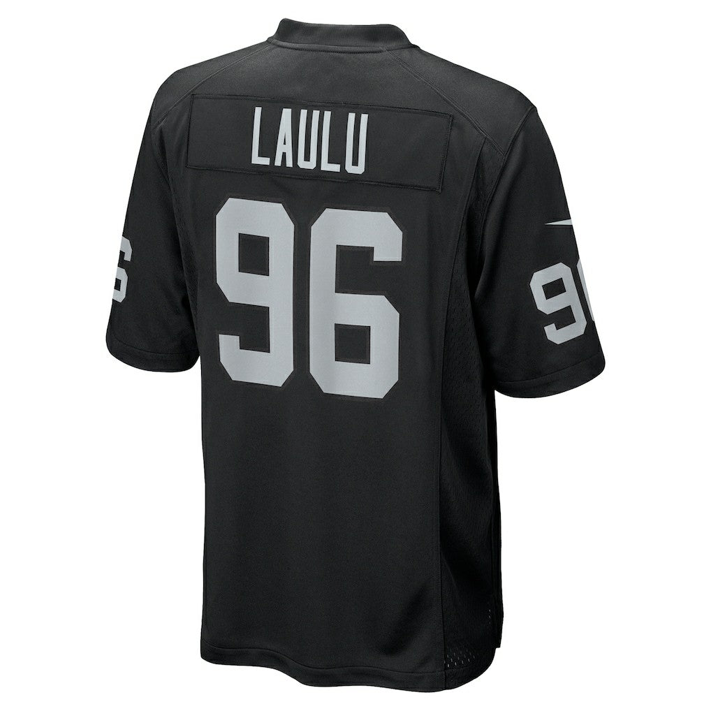 Jonah Laulu Las Vegas Raiders Team Game Jersey Black