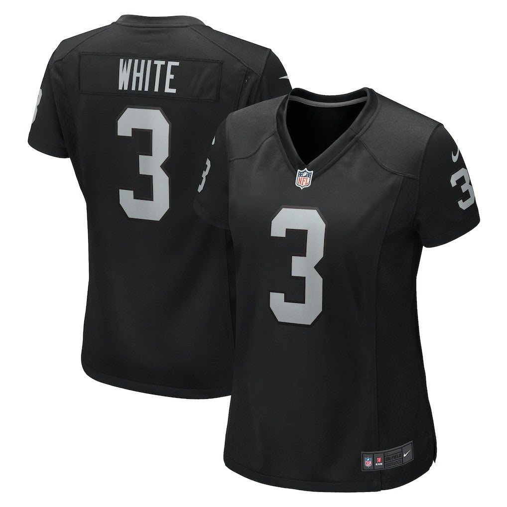 Zamir White Las Vegas Raiders Women's Game Jersey Black