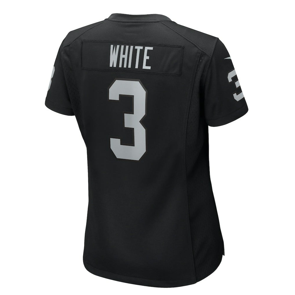 Zamir White Las Vegas Raiders Women's Game Jersey Black