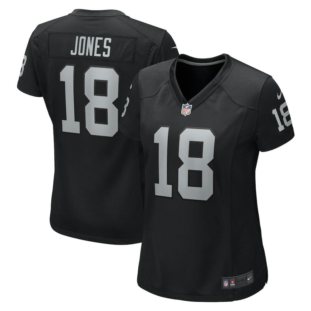 Jack Jones Las Vegas Raiders Women's Game Jersey Black