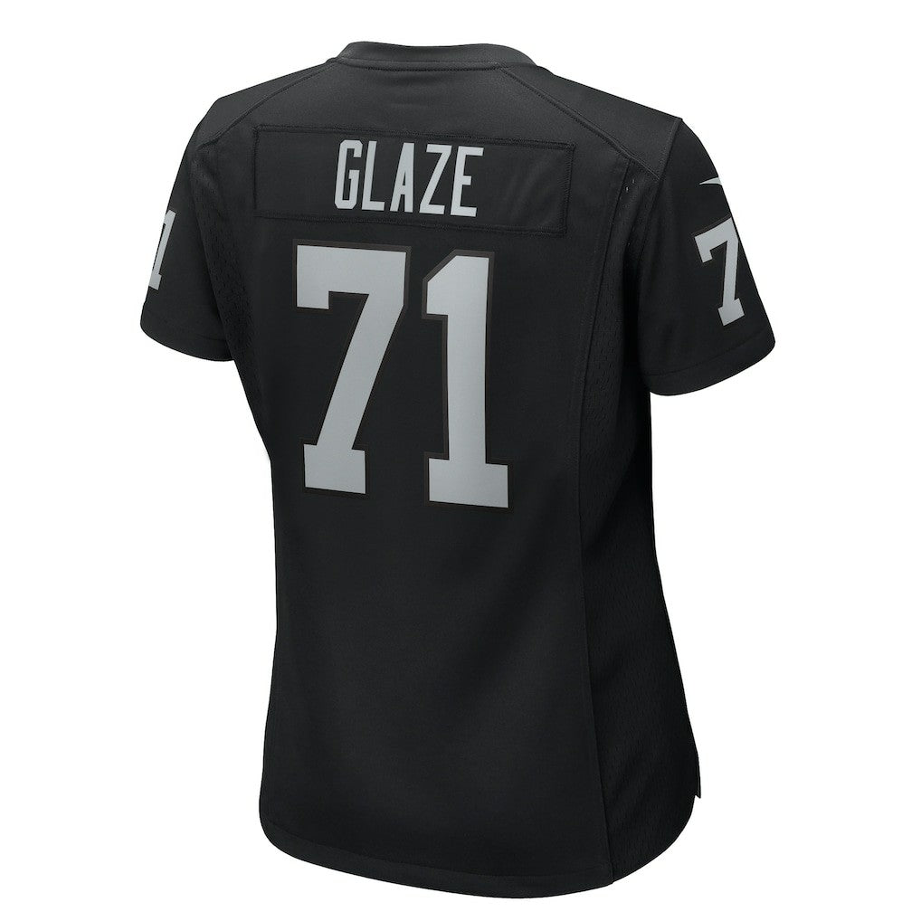 DJ Glaze Las Vegas Raiders Women's Game Jersey Black