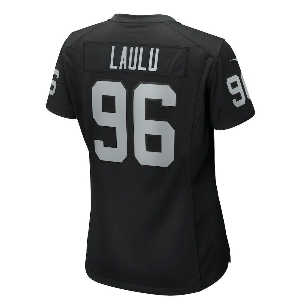 Jonah Laulu Las Vegas Raiders Women's Game Jersey Black