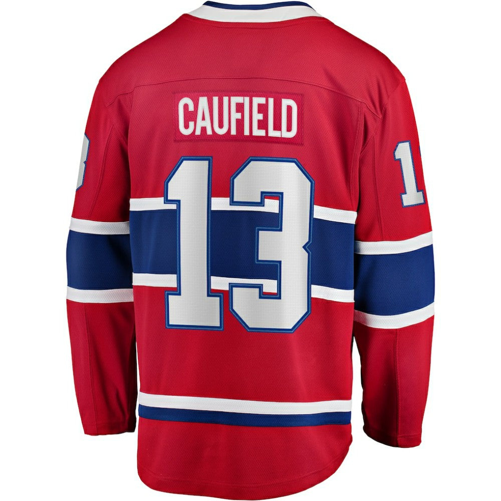 NHL Cole Caufield Montreal Canadiens Fanatics Home Premier Breakaway Player Jersey - Red