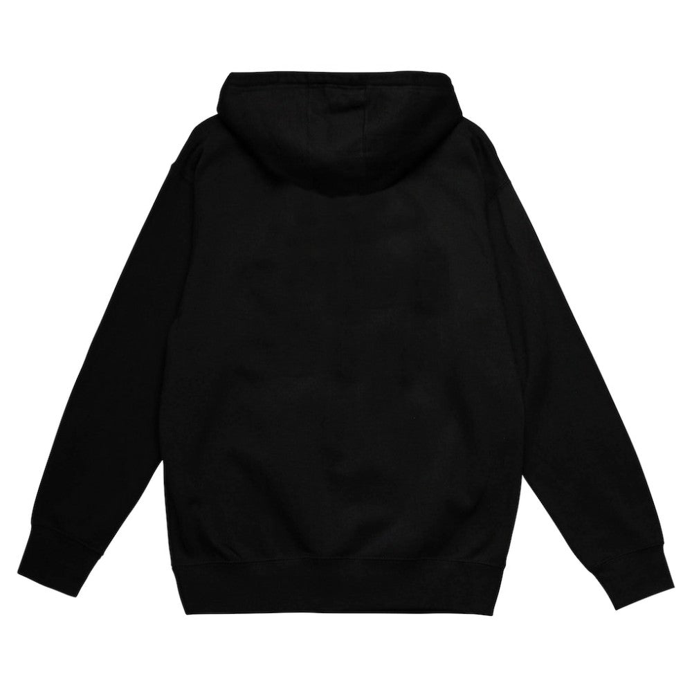 Atlanta Braves Mitchell & Ness Sidewalk Sketch Pullover Hoodie - Black Hoodies