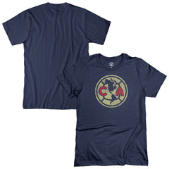 Club America 1863FC Color Badge T-Shirt Navy shop