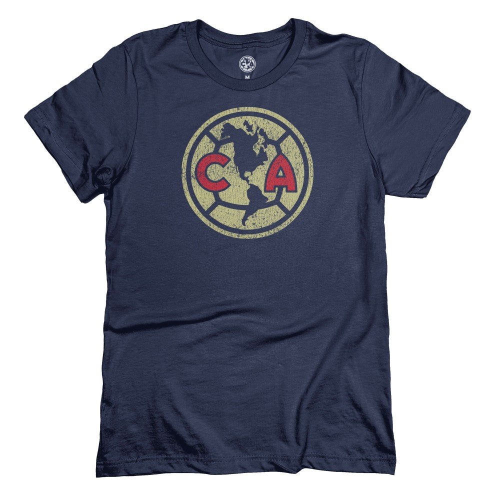 Club America 1863FC Color Badge T-Shirt Navy shop