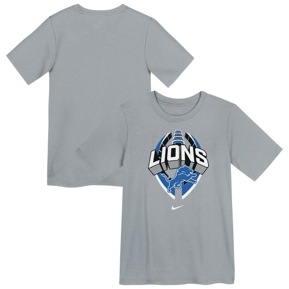 Detroit Lions Preschool Icon Legend Dri-FIT T-Shirt Gray