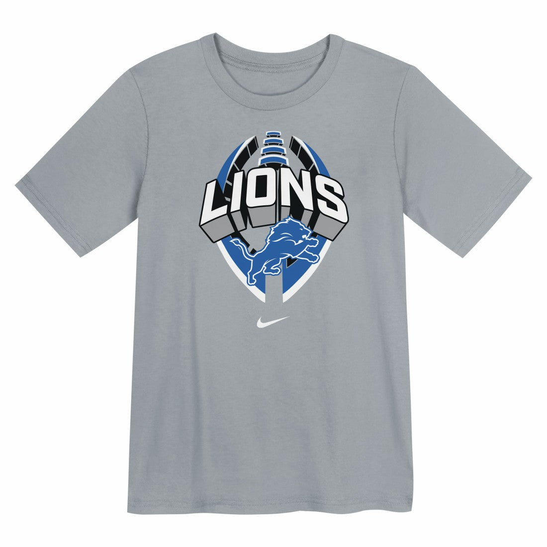 Detroit Lions Preschool Icon Legend Dri-FIT T-Shirt Gray