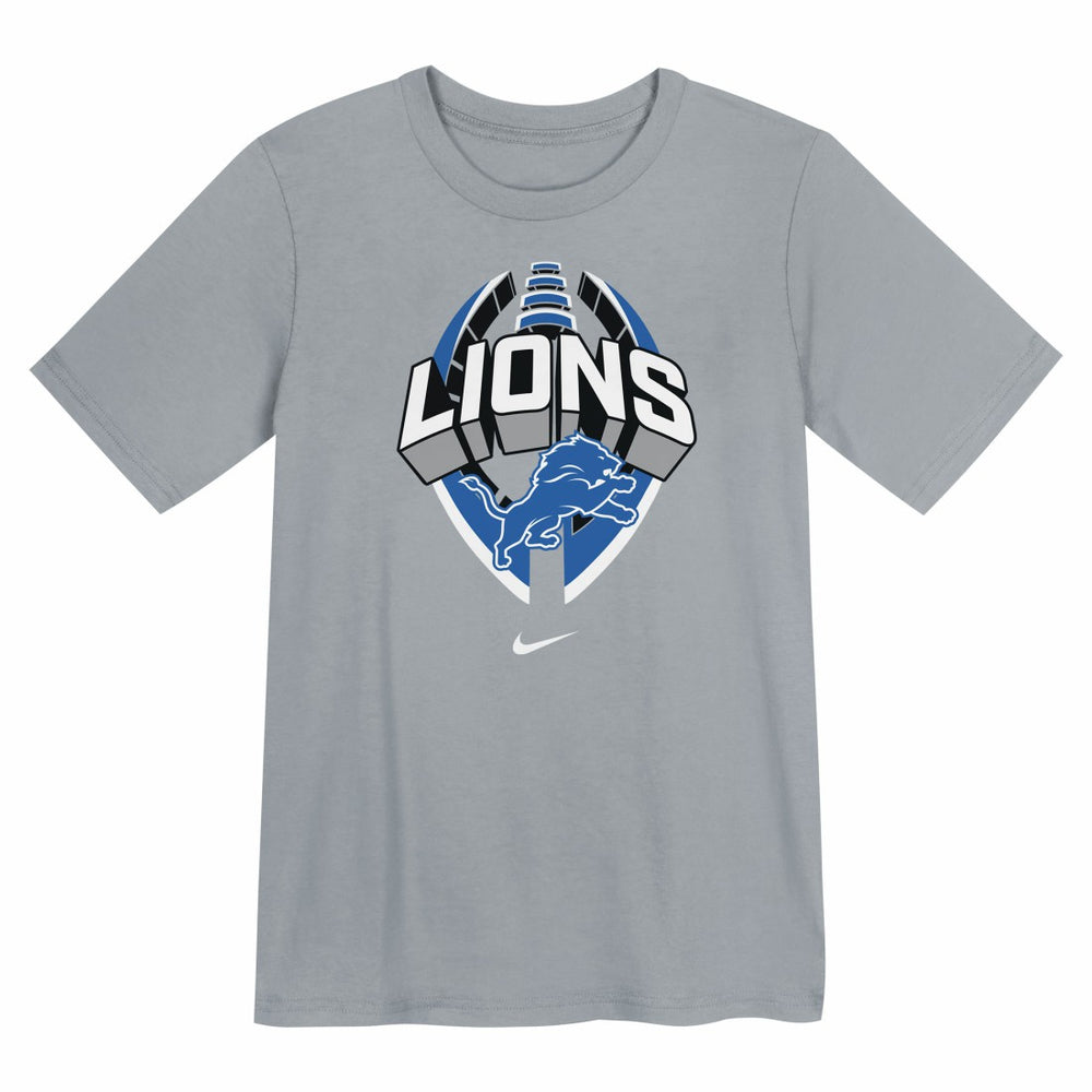 Detroit Lions Preschool Icon Legend Dri-FIT T-Shirt Gray