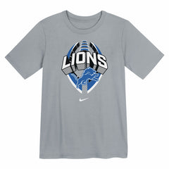 Detroit Lions Preschool Icon Legend Dri-FIT T-Shirt Gray
