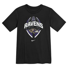 Baltimore Ravens Preschool Icon Legend Dri-FIT T-Shirt Black