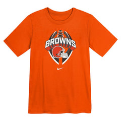 Cleveland Browns Preschool Icon Legend Dri-FIT T-Shirt Orange