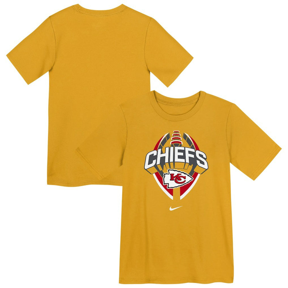 Kansas City Chiefs Preschool Icon Legend Dri-FIT T-Shirt Gold