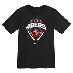 San Francisco 49ers Preschool Icon Legend Dri-FIT T-Shirt Black