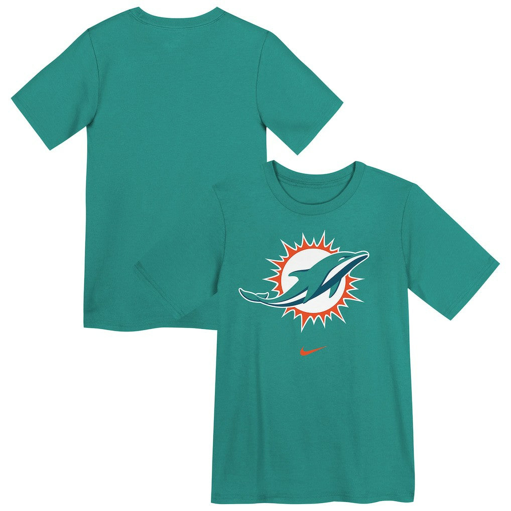 Miami Dolphins Preschool Primary Logo Legend Performance T-Shirt Aqua