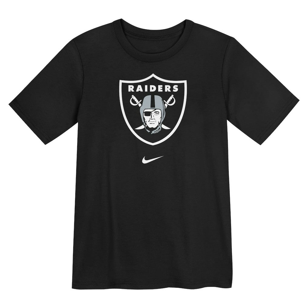 Las Vegas Raiders Preschool Primary Logo Legend Performance T-Shirt Black