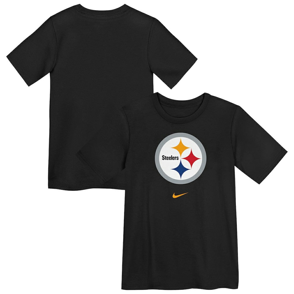Pittsburgh Steelers Preschool Primary Logo Legend Performance T-Shirt Black