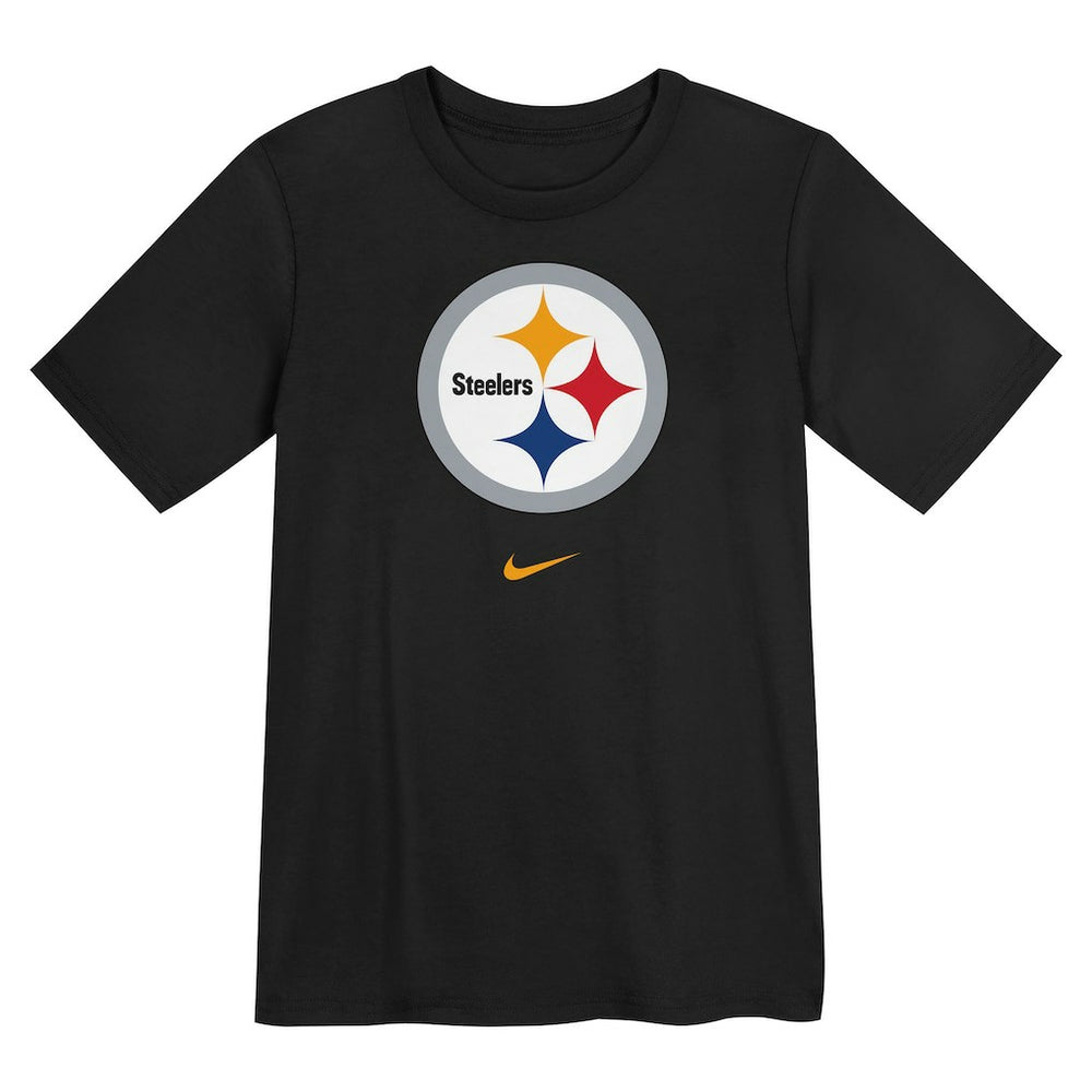 Pittsburgh Steelers Preschool Primary Logo Legend Performance T-Shirt Black