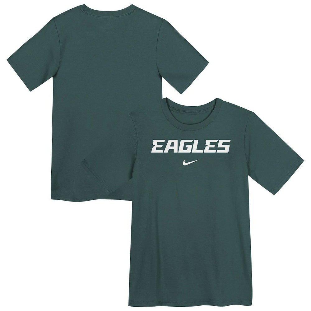 Philadelphia Eagles Preschool Wordmark T-Shirt Midnight Green