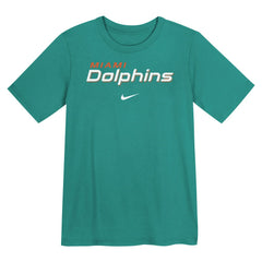 Miami Dolphins Preschool Wordmark T-Shirt Aqua
