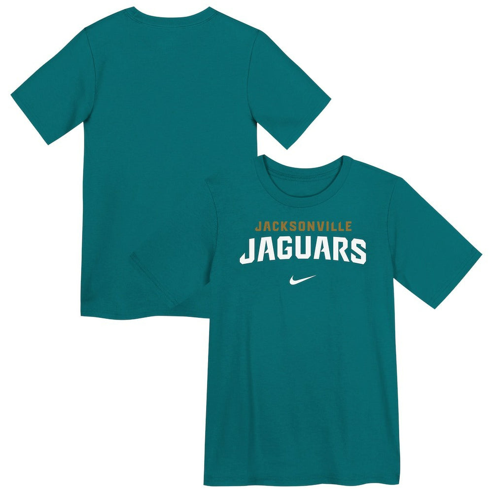 Jacksonville Jaguars Preschool Wordmark T-Shirt Teal