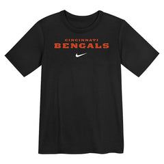 Cincinnati Bengals Preschool Wordmark T-Shirt Black
