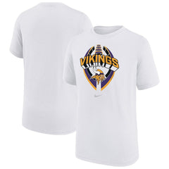 Minnesota Vikings Youth Icon Legend T-Shirt White